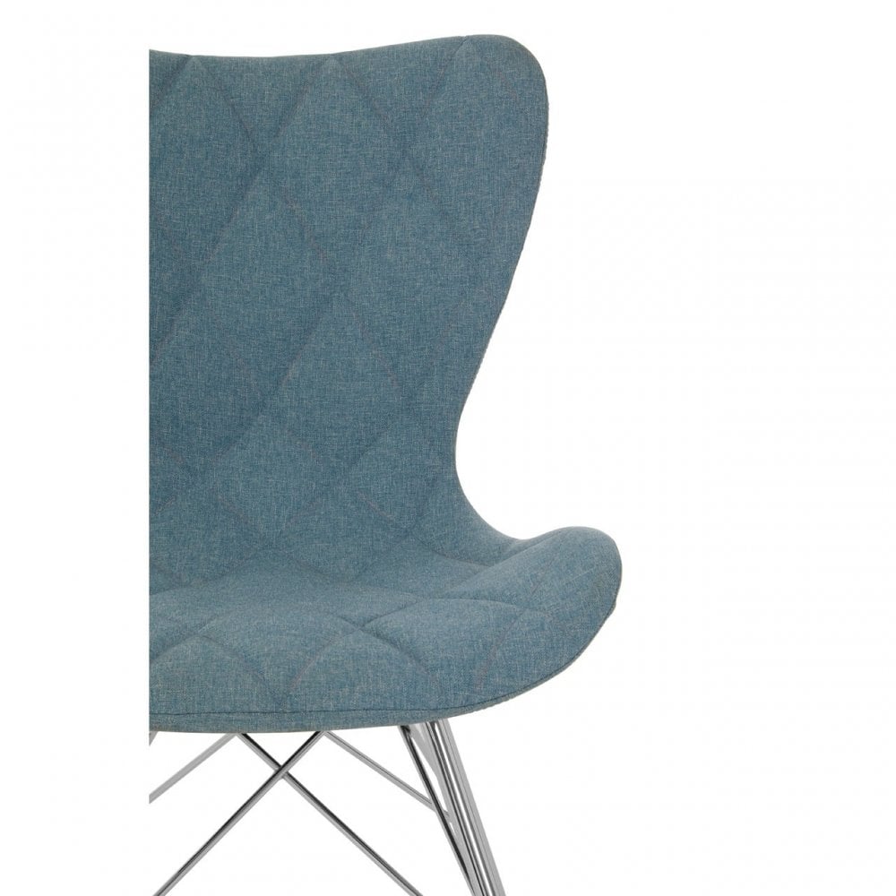 Stockholm Blue Bar Chair Blue