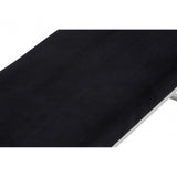 Matayo Black Seat Bench Black