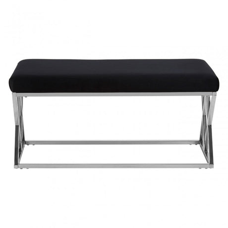 Matayo Black Seat Bench Black