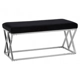 Matayo Black Seat Bench Black