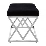 Matayo Black Seat Bench Black