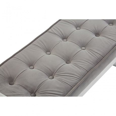 Matayo Powder Blue / Silver Finish Bench Blue