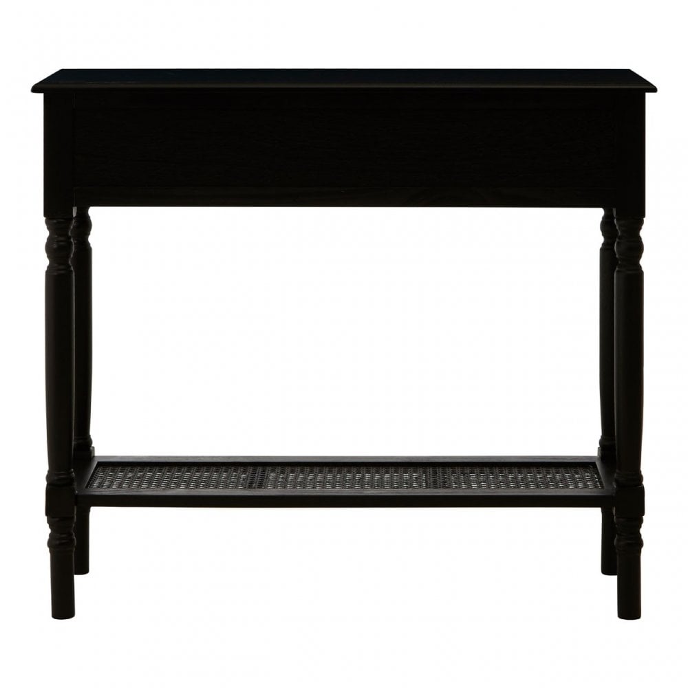 Legacy 2 Drawer Black Finish Console Table