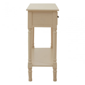 Legacy 2 Drawers Pearl White Console Table White