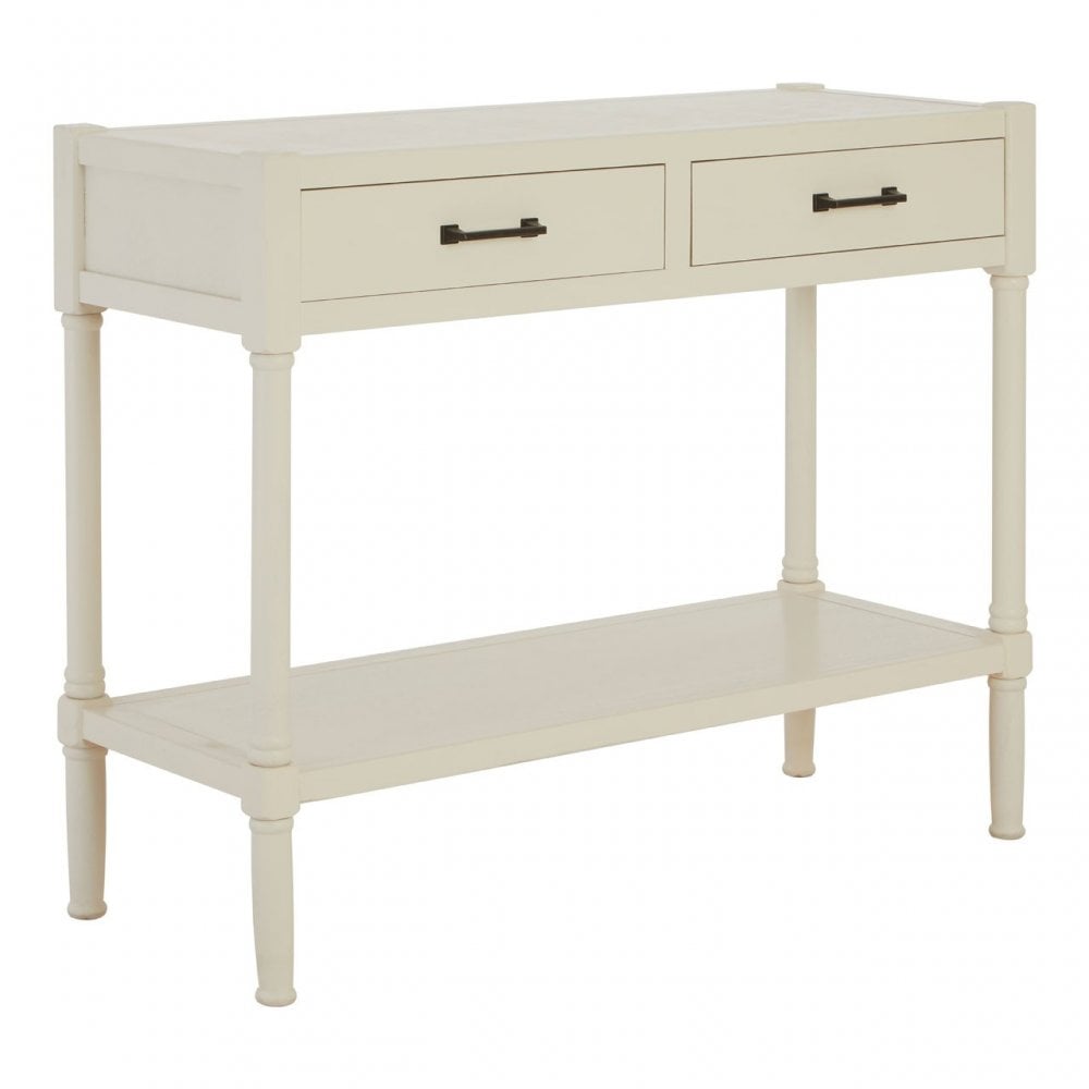 Legacy 2 Drawer Console Table White