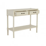 Legacy 2 Drawer Console Table White