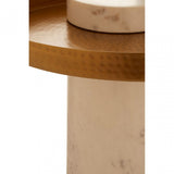Sika Side Table White