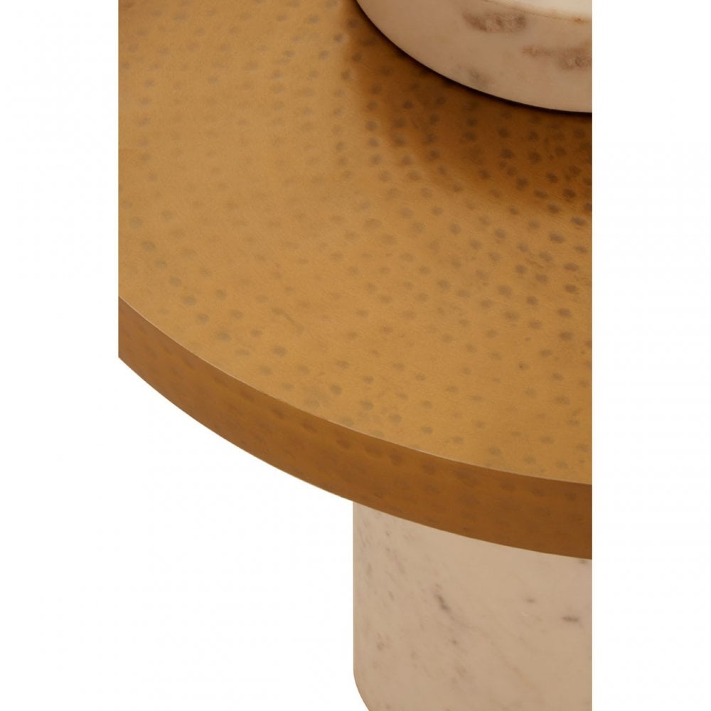 Sika Side Table White