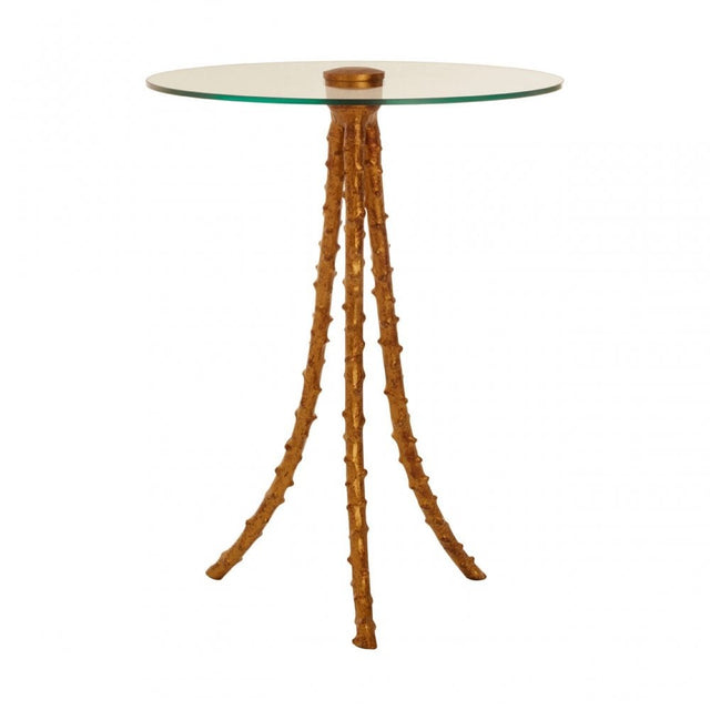 Sika Large Side Table Gold