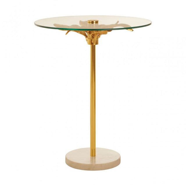 Sika Small Side Table Gold