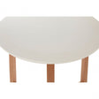 Set of 3 Side Tables with White Tops White
