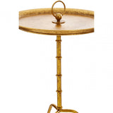 Monroe Small Accent Table Gold