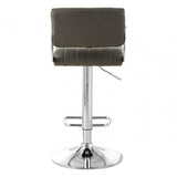 Stockholm Grey Channel Design Seat Bar Stool Grey
