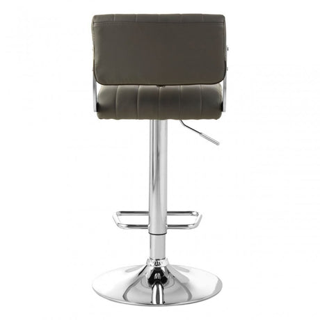 Stockholm Grey Channel Design Seat Bar Stool Grey