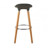 Stockholm Grey Pp Seat Bar Stool Grey