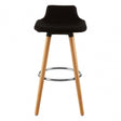 Stockholm Black Bar Stool Black