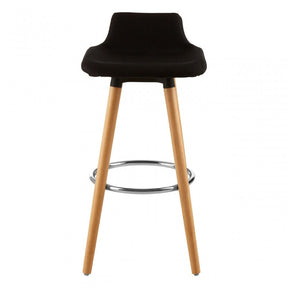 Stockholm Black Bar Stool Black