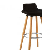 Stockholm Black Bar Stool Black
