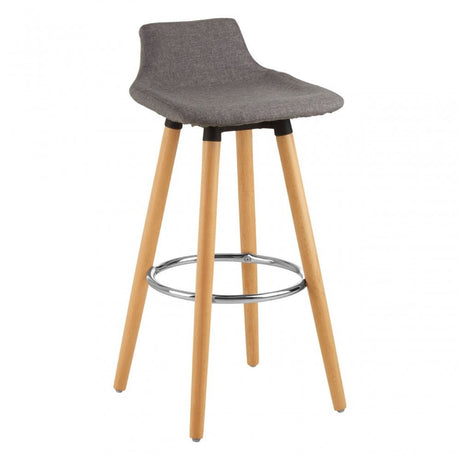 Stockholm Grey Bar Stool Grey