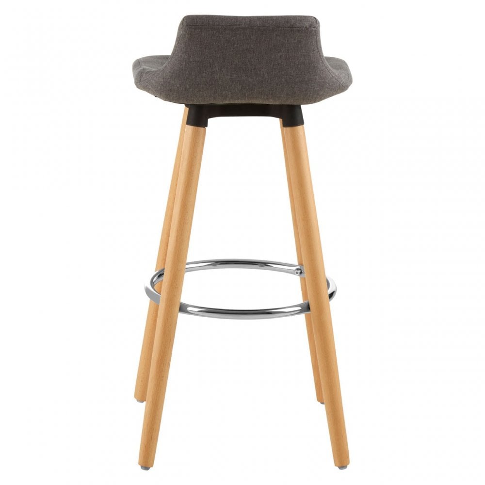 Stockholm Grey Bar Stool Grey
