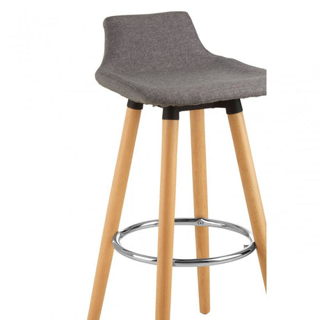 Stockholm Grey Bar Stool Grey