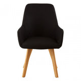 Jersey Black Leisure Chair Black