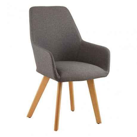 Jersey Grey Leisure Chair Grey