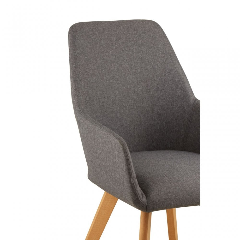 Jersey Grey Leisure Chair Grey