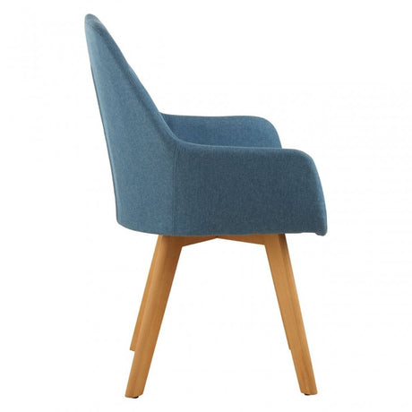 Jersey Blue Leisure Chair Blue