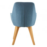 Jersey Blue Leisure Chair Blue