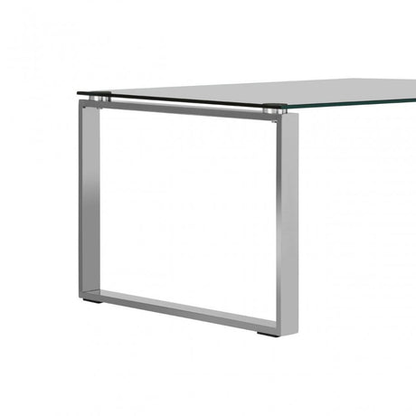 Matayo Rectangular Coffee Table Silver