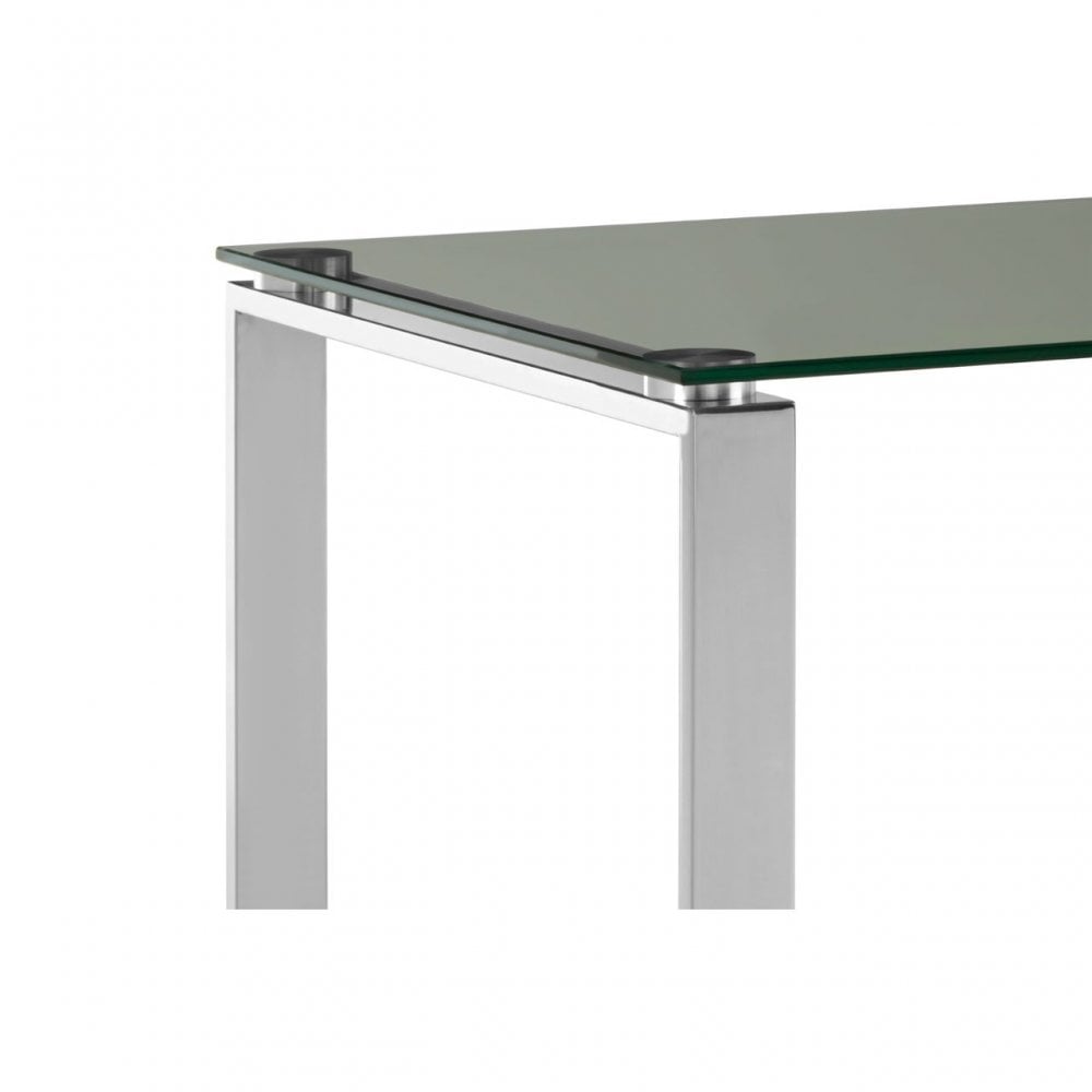 Matayo Square End Table Silver