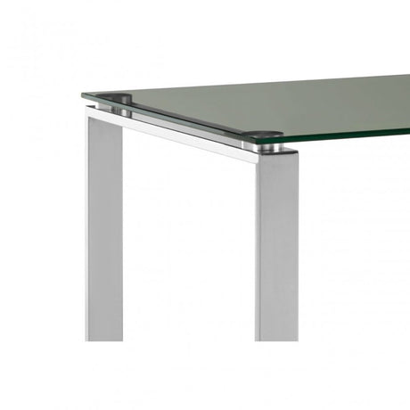 Matayo Square End Table Silver