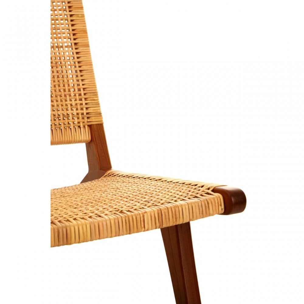 Lovina Teak Wood Lounge Chair Brown