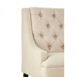 Doucet High Back Bench Natural