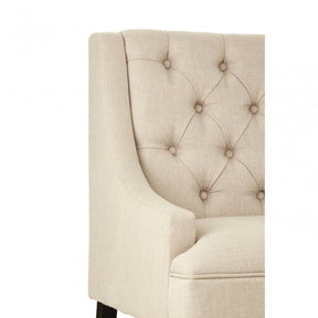 Doucet High Back Bench Natural