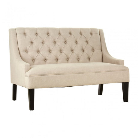 Doucet High Back Bench Natural