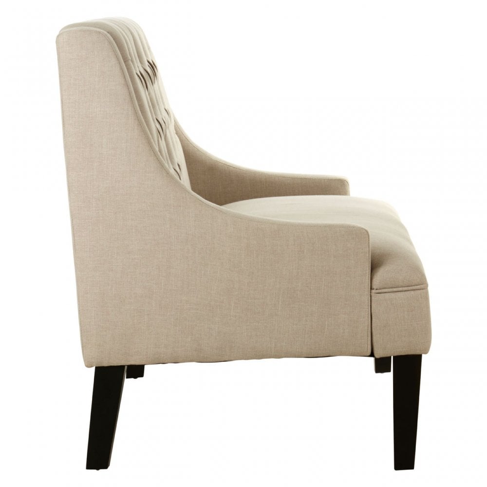 Doucet High Back Bench Natural