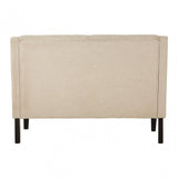 Doucet High Back Bench Natural