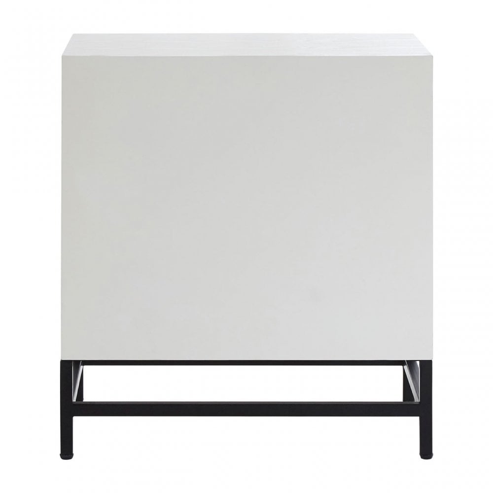 Lombok 2 Drawer Cabinet White