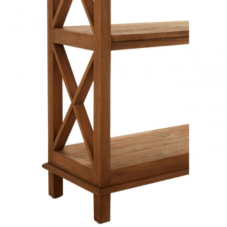 Lovina 4 Tier Shelf Unit Brown