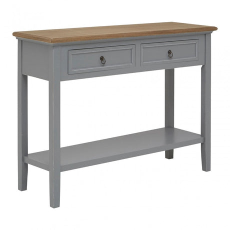 Henley Antique Grey Console Table Grey