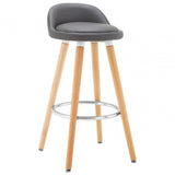 Normann Grey Bar Stool Grey