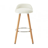 Normann White Bar Stool White