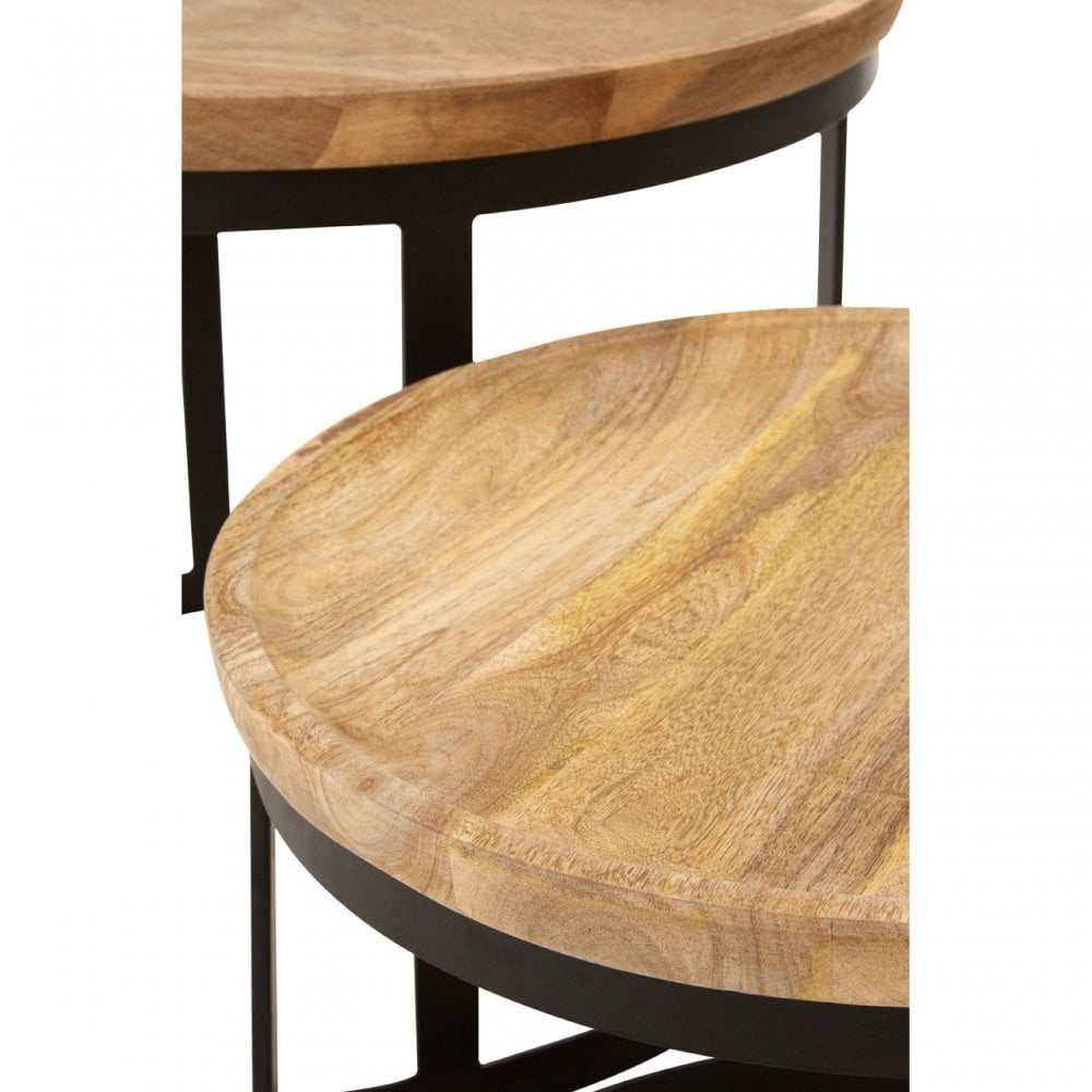 Wulah Nesting Tables Natural
