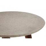 Wulah Carve Side Table White