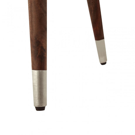 Wulah Carve Side Table White