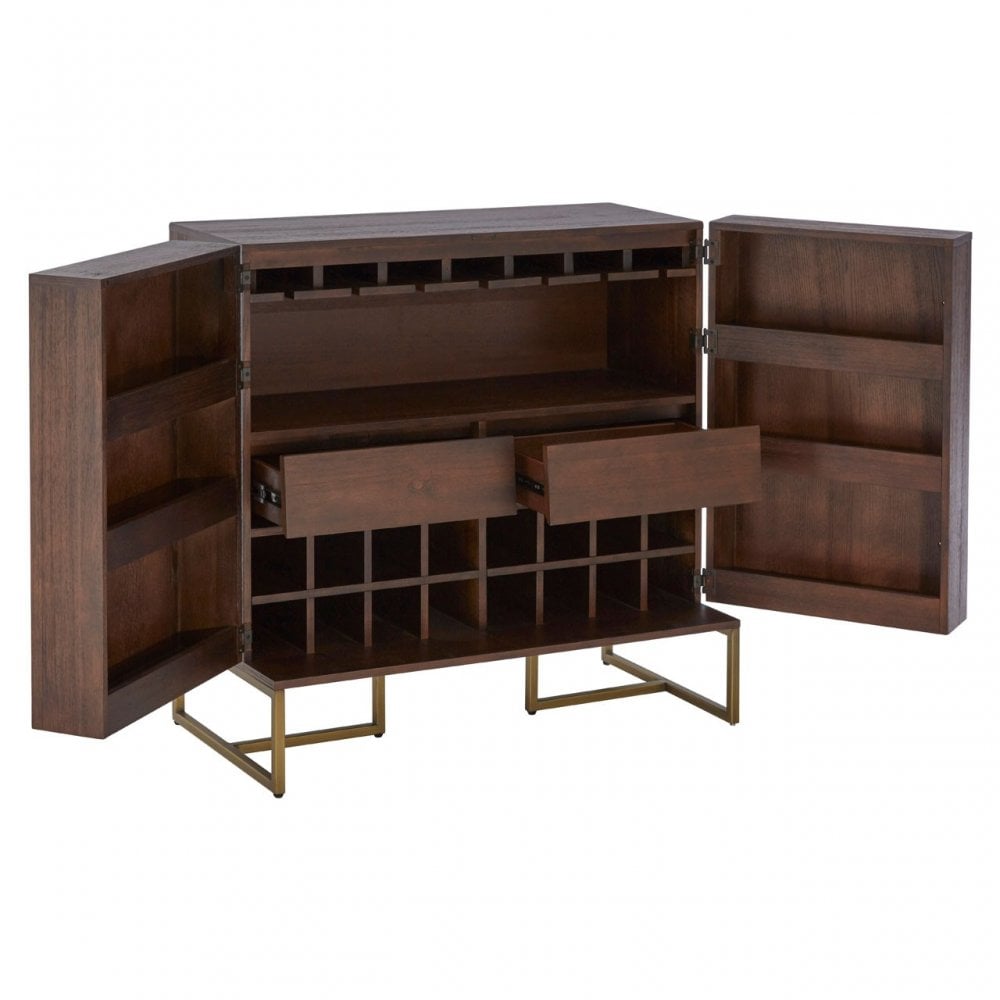 Brando Drinks Cabinet Brown