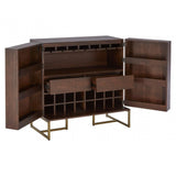 Brando Drinks Cabinet Brown