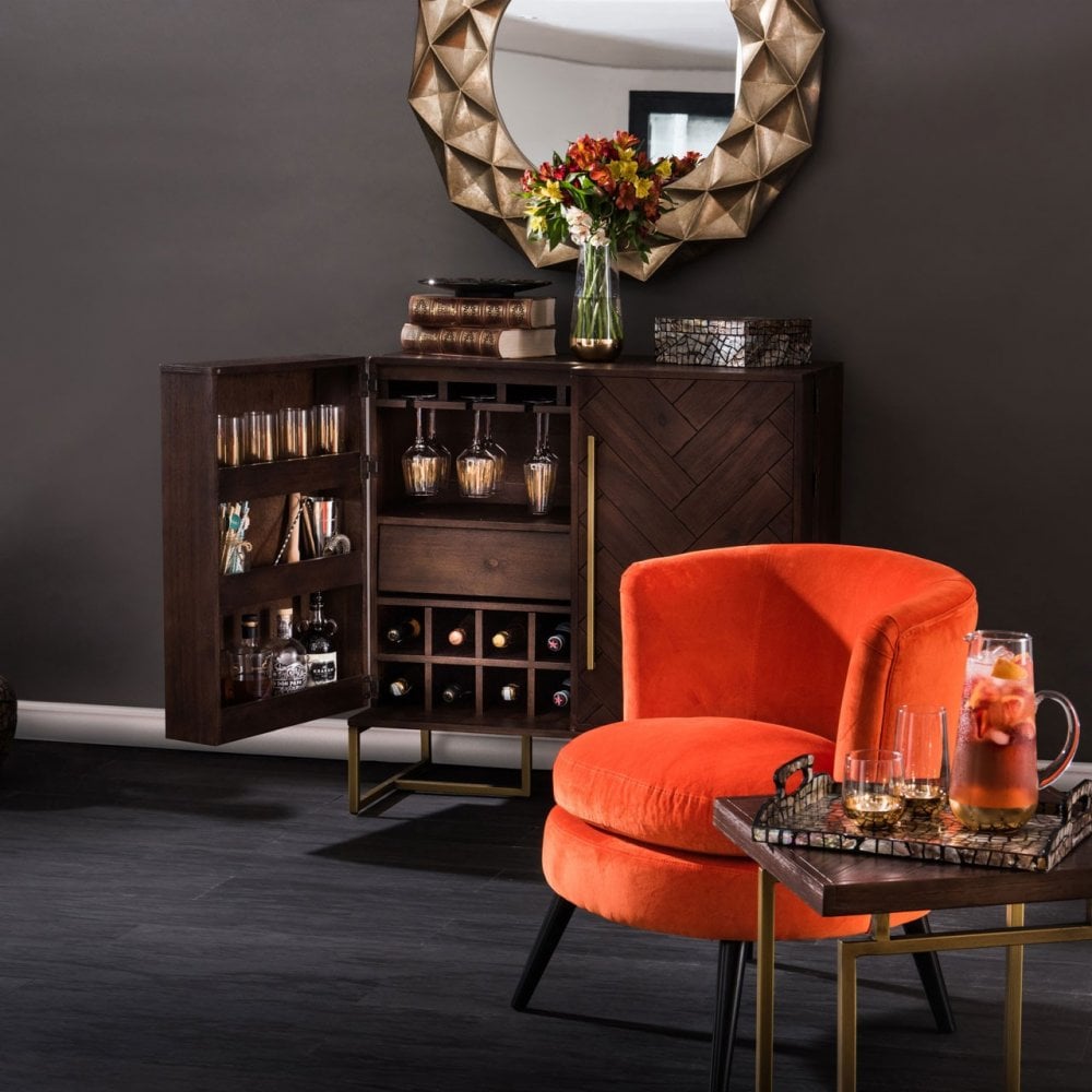 Brando Side Table Brown